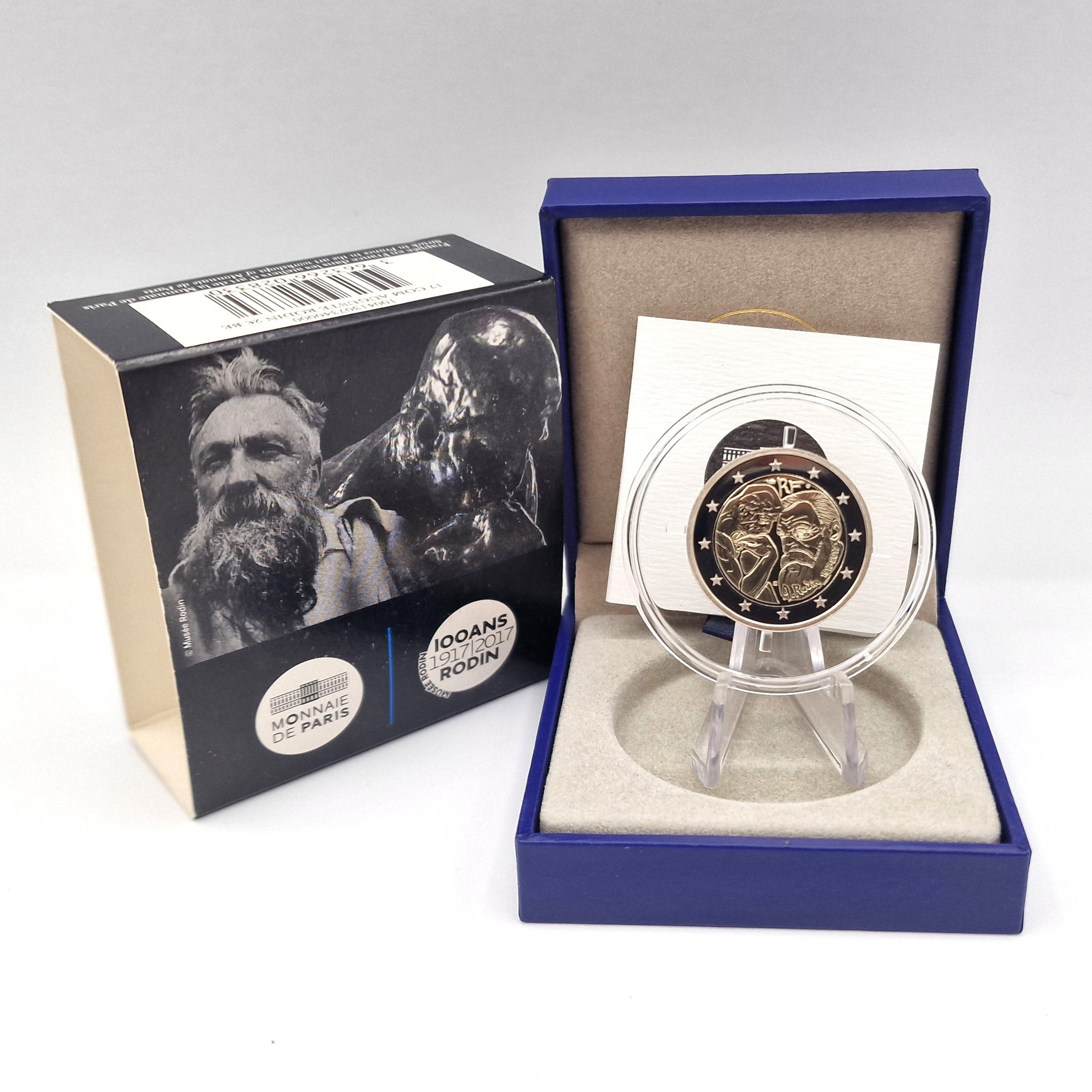 2017 Auguste Rodin - 2€ France Proof